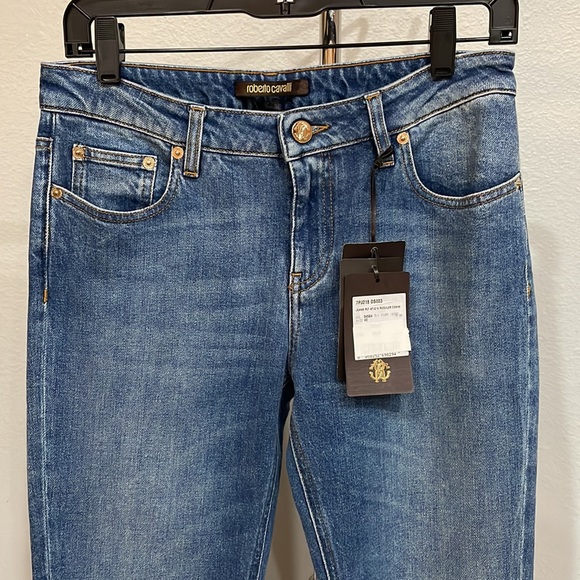 Roberto Cavalli Straightleg Jeans Size 40 - Picture 2 of 6